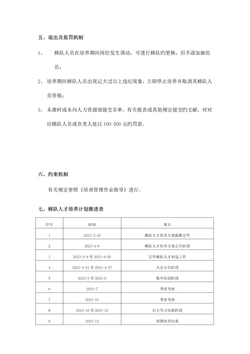 公司的人才梯队建设储备方案.docx
