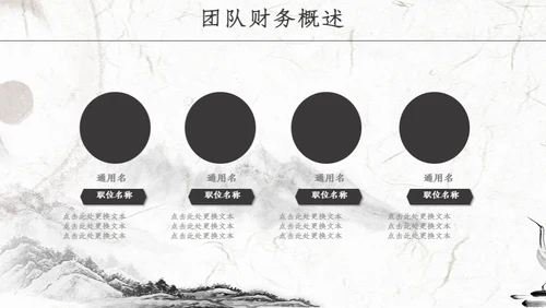 中国风商业项目计划书通用PPT模版