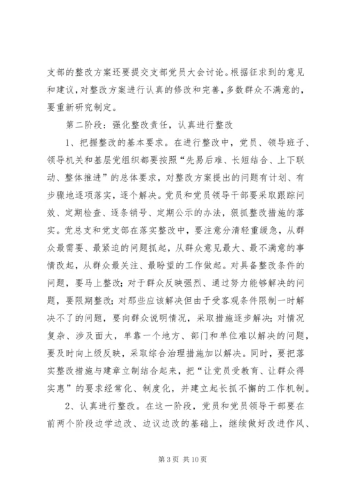 整改提高阶段实施方案和具体安排 (2).docx