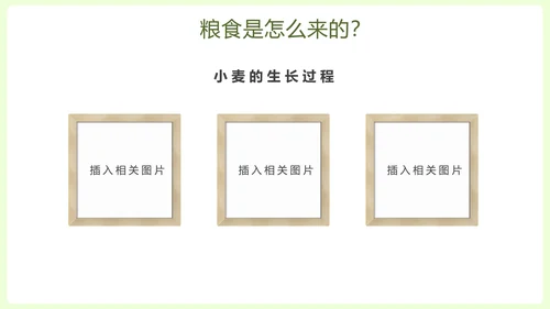拒绝浪费中小学生节约粮食主题班会PPT模板