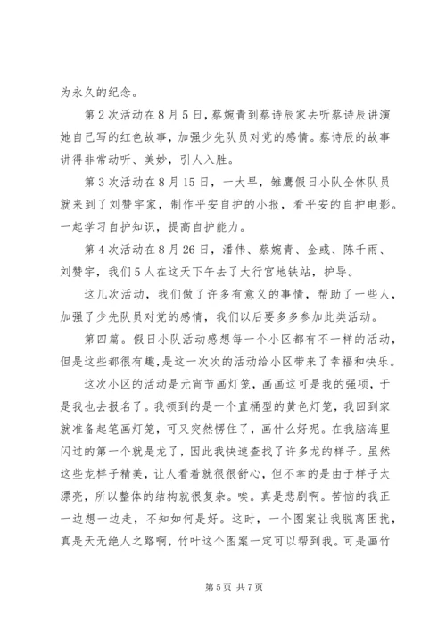 假日小队活动总结[范文大全]_1.docx