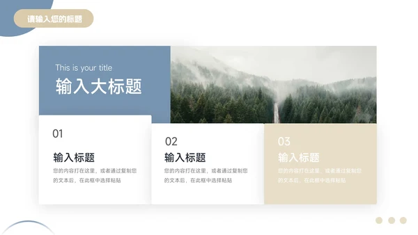 蓝金稳重大气创业融资计划书PPT模板