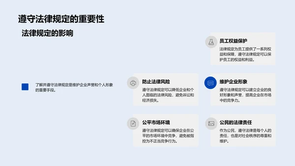 企业文化法规培训PPT模板