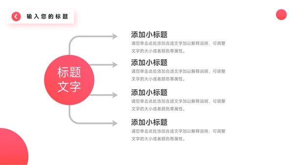 红色极简转正述职报告PPT模板
