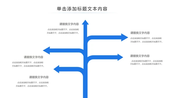 蓝色时尚智慧城市互联网城市PPT模板