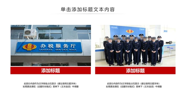 国家税务局国税局地税局依法纳税PPT模板