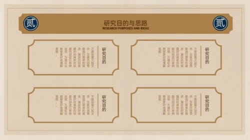旧纸张复古风文学毕业答辩通用PPT模板