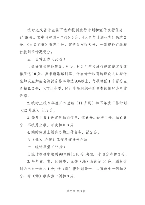 年度计划生育业务工作考核办法 (2).docx