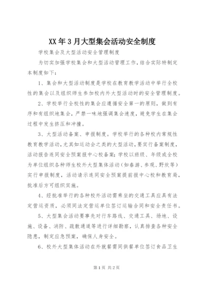 某年3月大型集会活动安全制度.docx