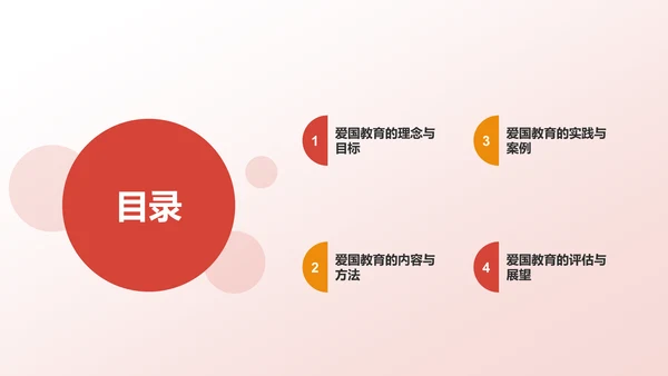 红色手绘风爱国教育PPT模板