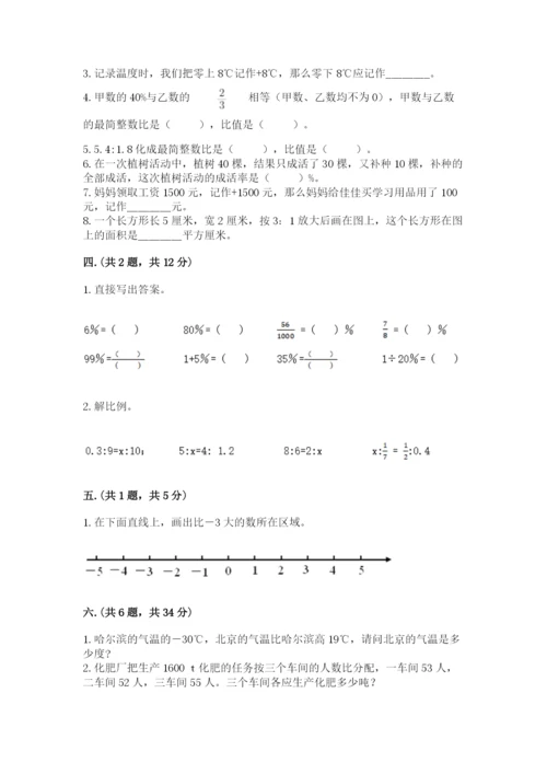 小学毕业班数学检测卷附完整答案（各地真题）.docx