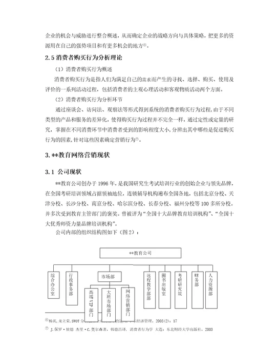 教育公司的网络营销方案研究