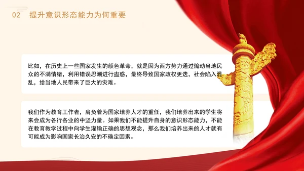 高校意识形态党课：保持政治清醒提升意识形态能力PPT