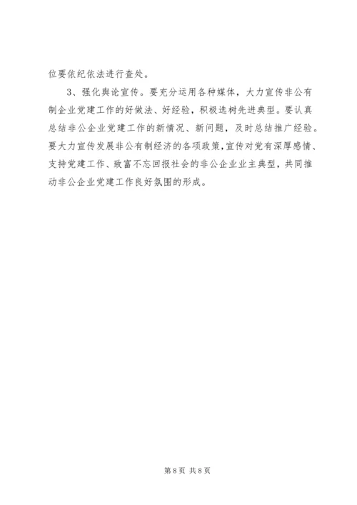 非公企业党建提升行动实施方案.docx