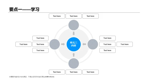 白色网络在线课程培训课件PPT案例