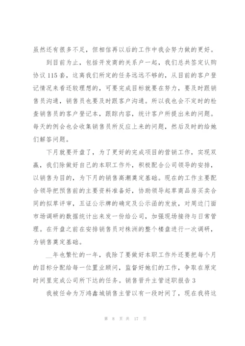 销售晋升主管述职报告.docx