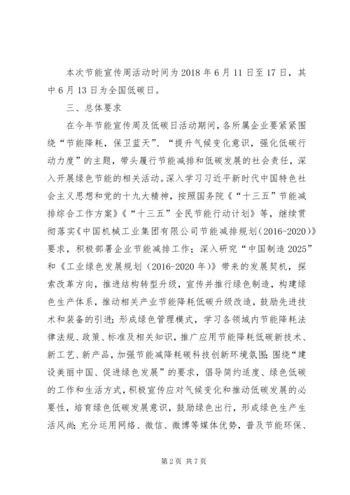 集团XX年节能宣传周活动实施方案.docx