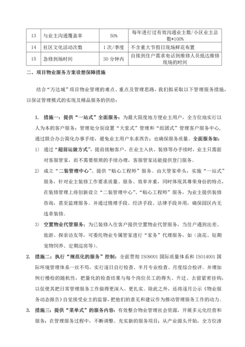 物业管理服务方案及设想.docx