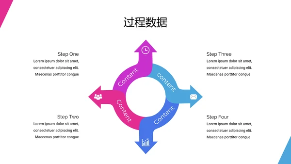 抽象创意设计公司简介商务动态PPT模板