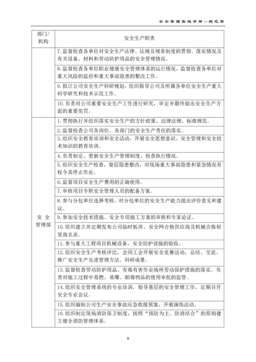建设有限公司安全管理实施手册(2016版).docx