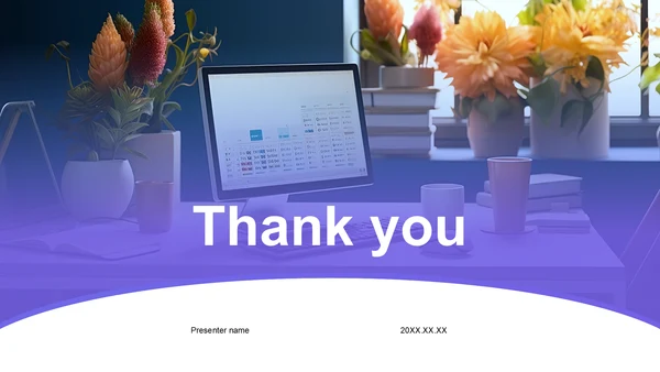 紫色商务风企业商务培训PPT主题