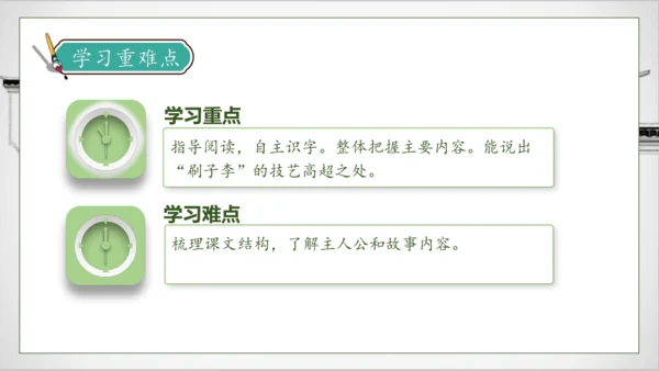 【核心素养】部编版语文五年级下册-14.刷子李 第1课时（课件）