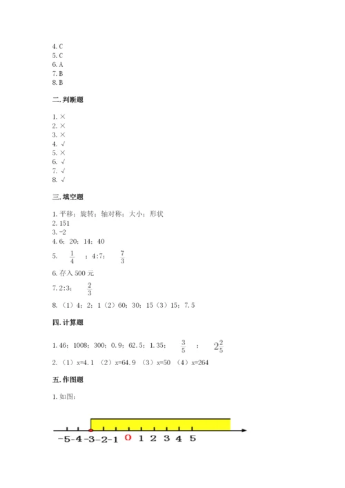 小升初六年级期末测试卷【综合题】.docx