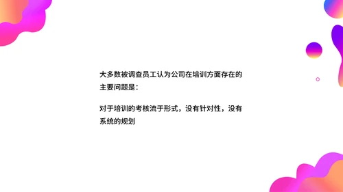 调查问卷分析报告通用PPT模板
