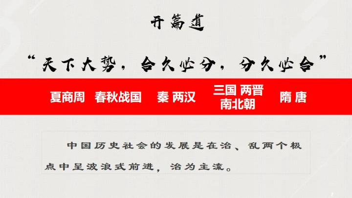 三国演义古代战争通用PPT模板