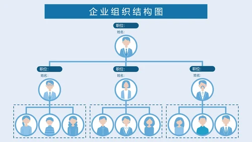 人物关系图架构合集PPT模板