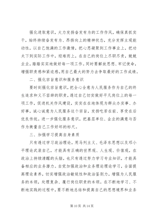 思想作风纪律整顿心得体会15篇思想作风整顿大会的心得.docx