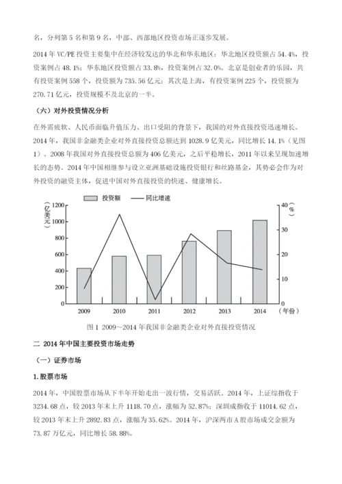 中国投资发展回顾及展望.docx