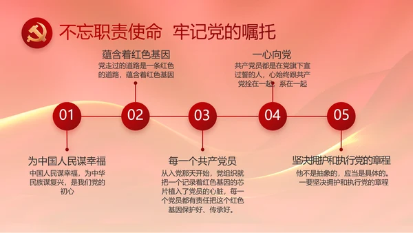 奋进新征程书写新篇章党史学习PPT