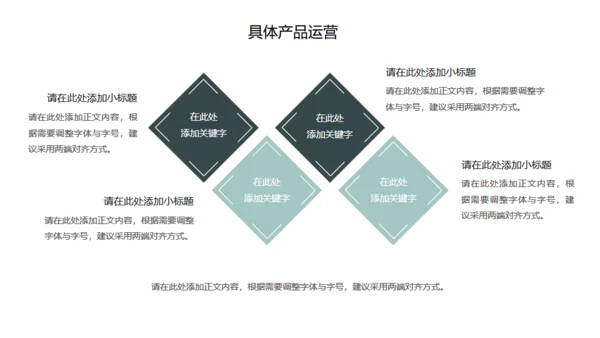 团队合作互利公司通用PPT模板