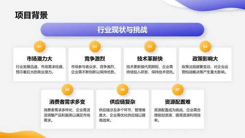 紫色简约风通用行业商业计划书PPT模板