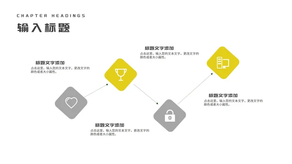 简约几何年终员工工作报告PPT模板