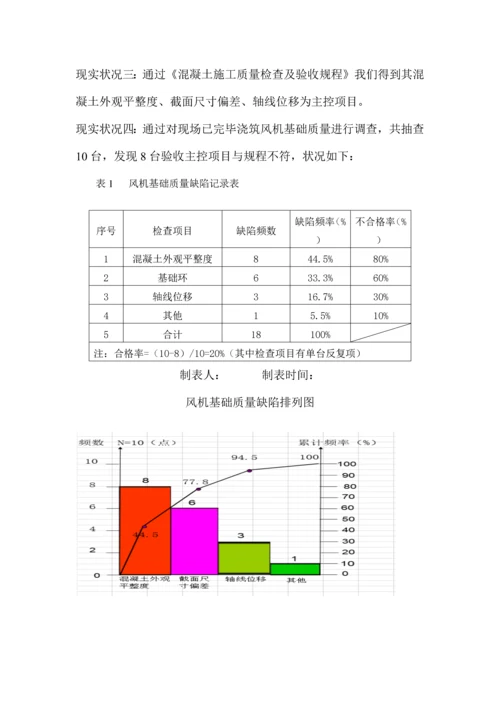 预应力锚栓风机基础施工质量验收合格率.docx