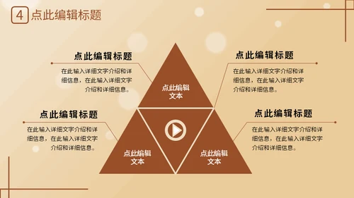 勤俭节约粮食传统美德金色麦穗通用PPT模反