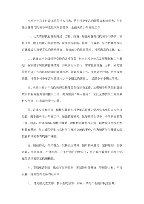 合利中心小学乡村少年宫管理新版制度.docx
