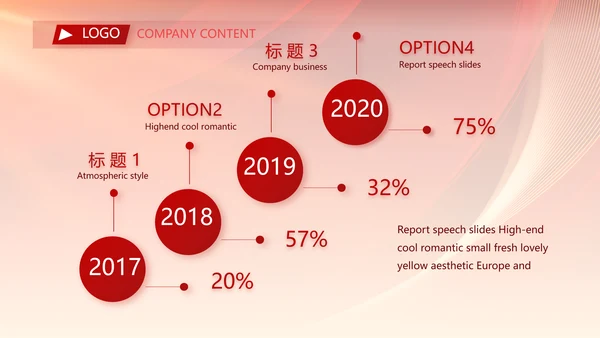 红色喜庆公司10周年庆ppt模板活动策划方案