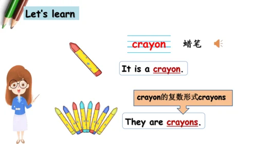 Module 5 Unit 1 There are only nineteen crayons 课件