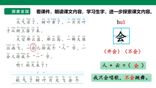 部编1A 第4单元 第4课 秋天（2）课件