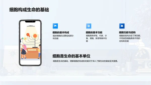 解析生物学基础PPT模板