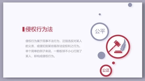 大气法律讲堂知识讲座培训宣传PPT
