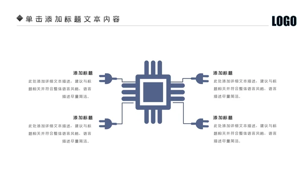 电子元件主板芯片研发制造工作汇报PPT模板