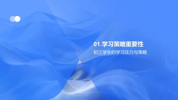 初三学习策略讲解PPT模板