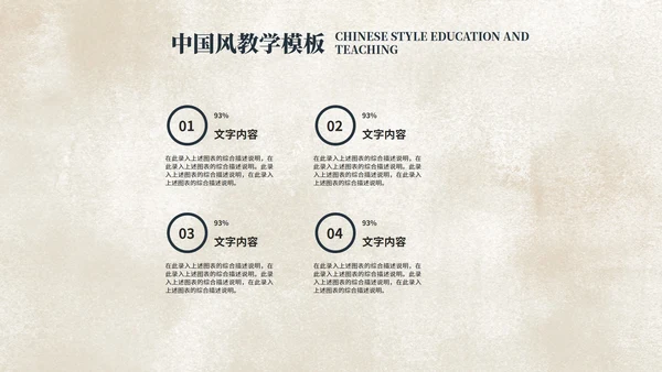 黄色中国风国学传统文化PPT模板