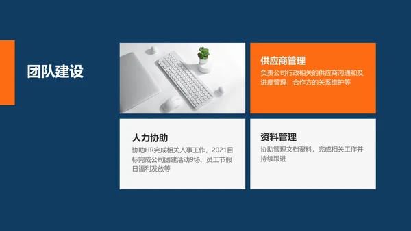 简约商务风工作总结汇报