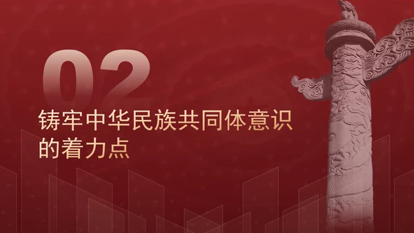 铸牢网络空间中华民族共同体意识专题党课PPT