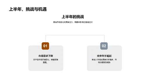 农业部门半年盘点与展望